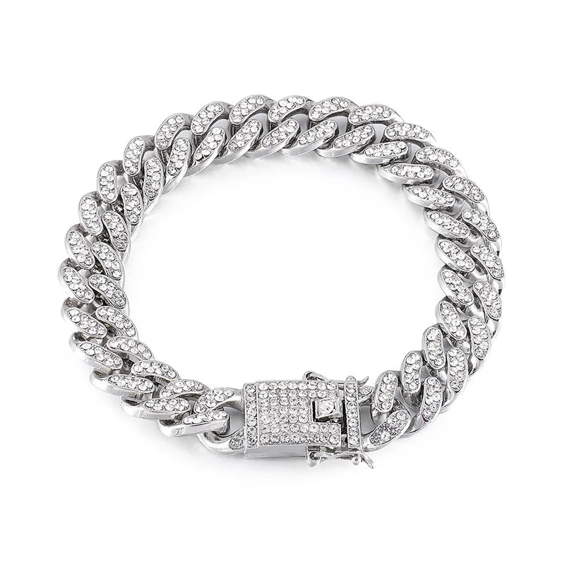 Men's Iced Out Miami Cuban Link Bracelet - Full AAA CZ Pave Bling Hip Hop Gold Chain Jewelry - 51g Heavy
(~105 characters – Targets top searches