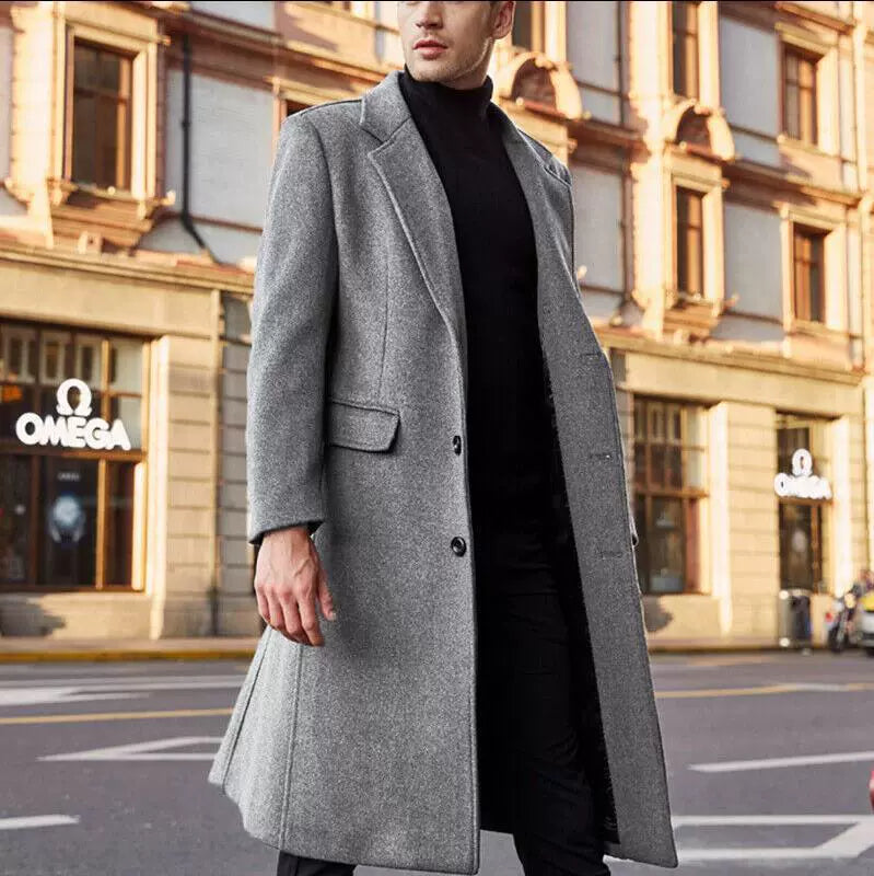 Men's Autumn Windbreaker Jacket - Lightweight Overcoat Coat for Fall Hiking & Casual Wear