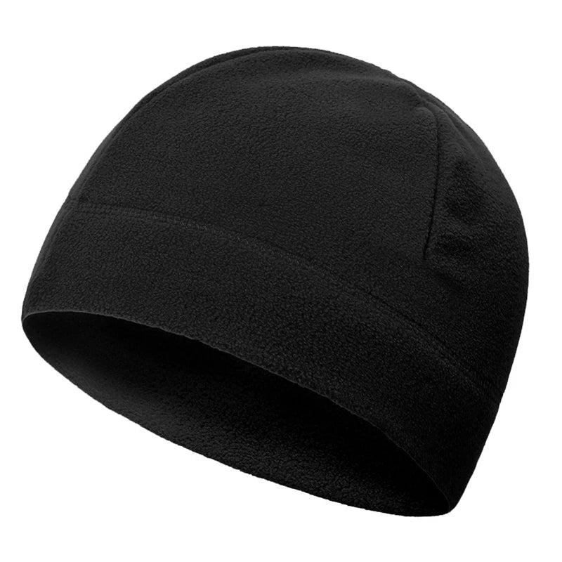 Winter Fleece Helmet Liner Beanie Men Women Thermal Cycling Ski Hiking Running