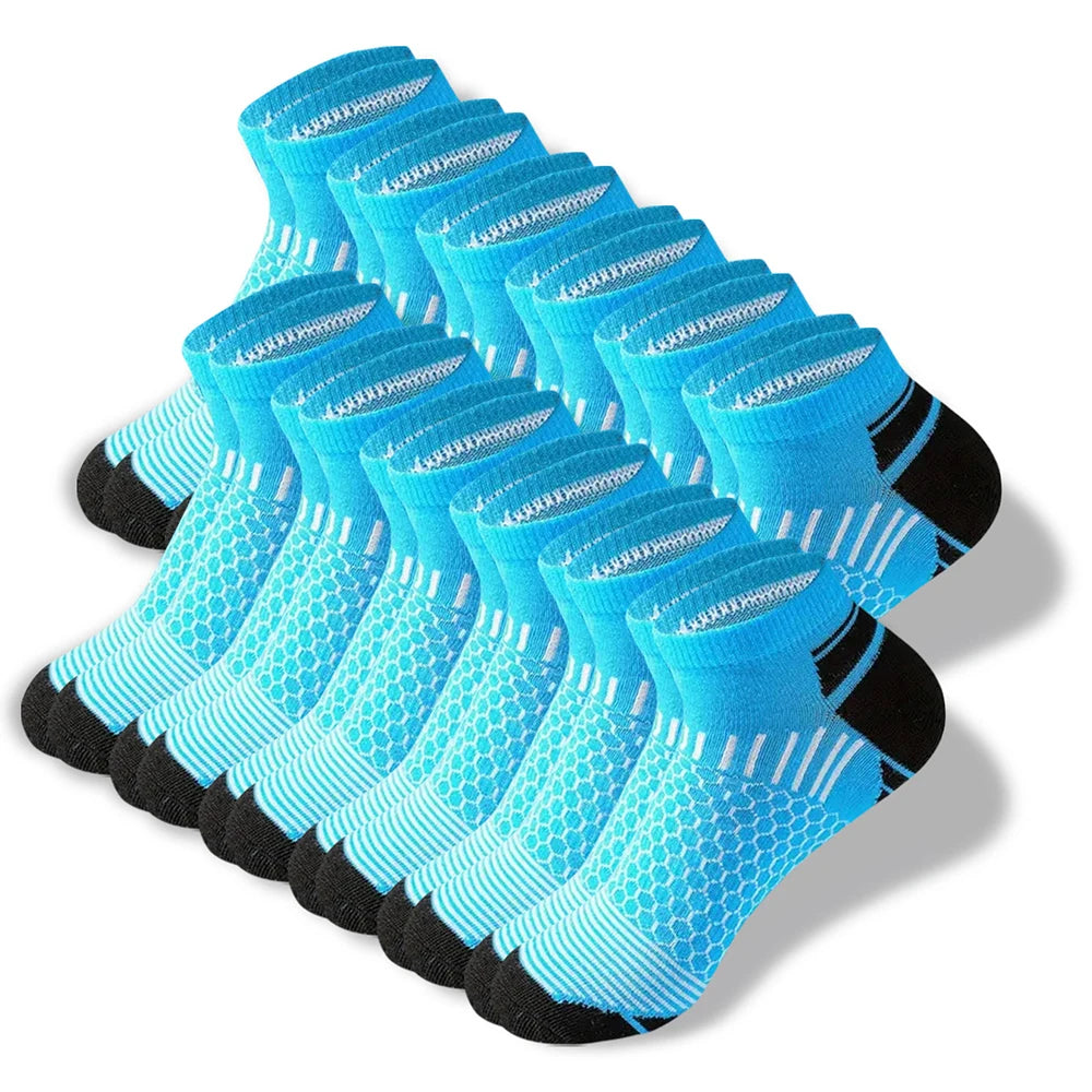 6/12 Pairs Men's Colorful Low-Cut Ankle Socks - Soft Breathable Cotton Blend Casual & Business Short Socks - Black, White & Fashion Colors
(~110 characters – perfect for Google