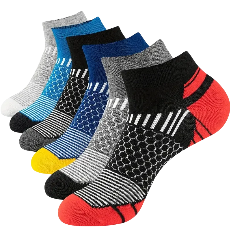 6/12 Pairs Men's Colorful Low-Cut Ankle Socks - Soft Breathable Cotton Blend Casual & Business Short Socks - Black, White & Fashion Colors
(~110 characters – perfect for Google