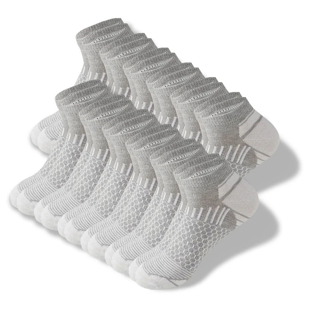 6/12 Pairs Men's Colorful Low-Cut Ankle Socks - Soft Breathable Cotton Blend Casual & Business Short Socks - Black, White & Fashion Colors
(~110 characters – perfect for Google