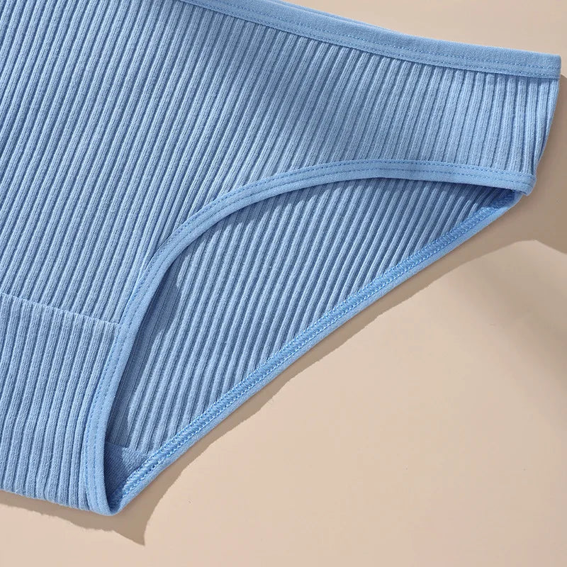 3 Pack Plus Size Seamless Cotton Panties Women - Breathable Large Size No Show Briefs Soft Comfortable Underwear