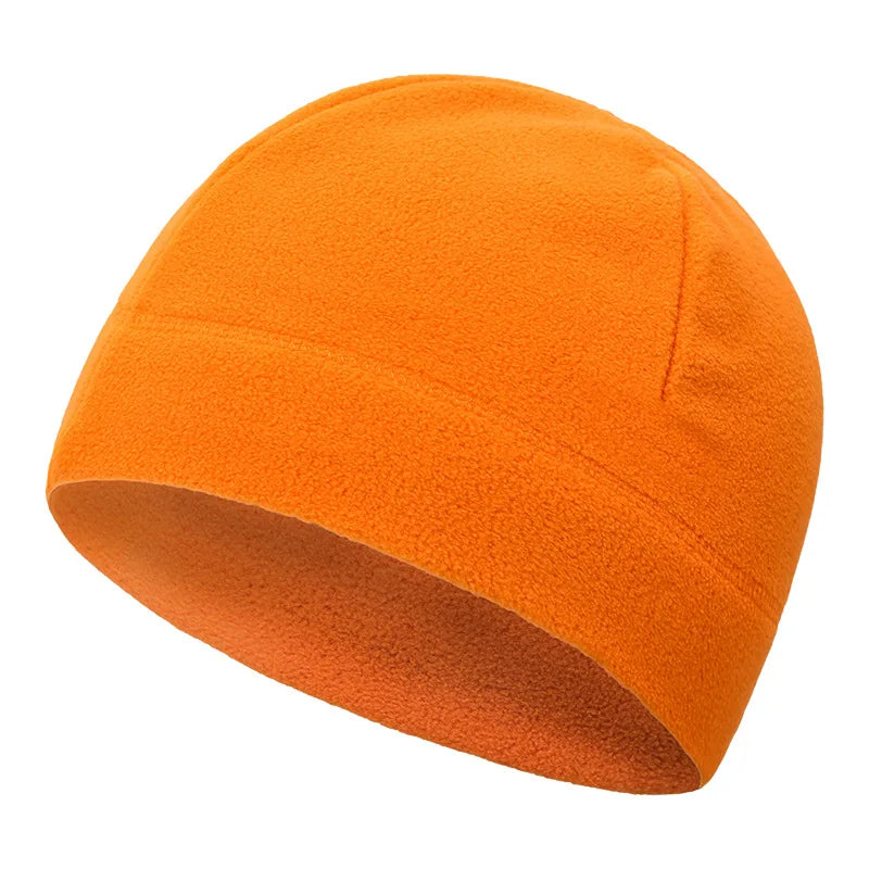 Winter Fleece Helmet Liner Beanie Men Women Thermal Cycling Ski Hiking Running