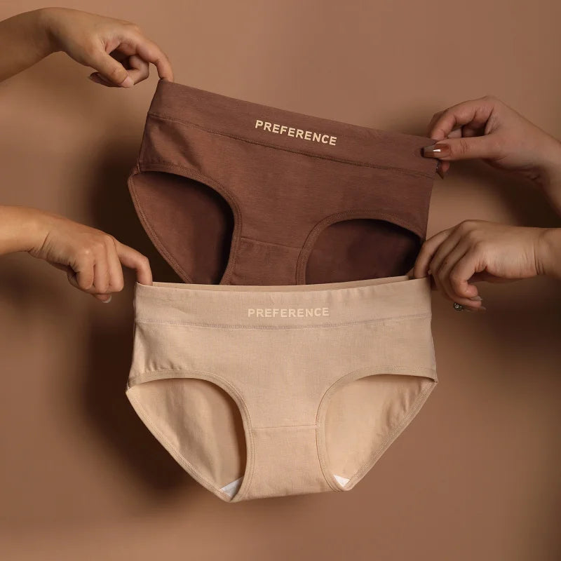 3PCS/set Fashion Seamless Women Panties Underpanties Sports Soft Female Underwear Large Size Sexy Pure Cotton Women's Intimates