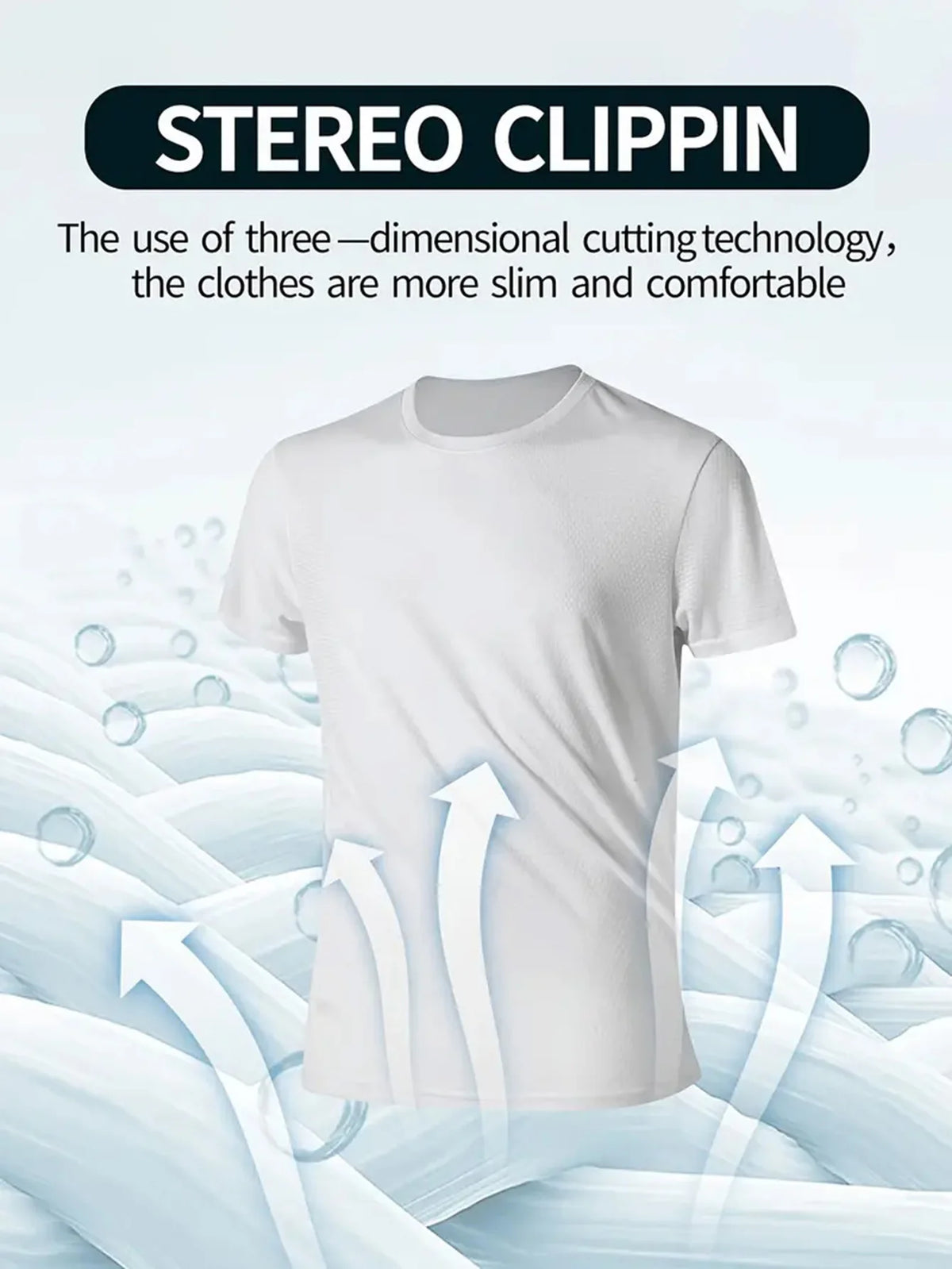 4-Pack Men's White Quick-Dry T-Shirts – Ultra-Light Breathable Gym & Running Performance Tees – Round Neck