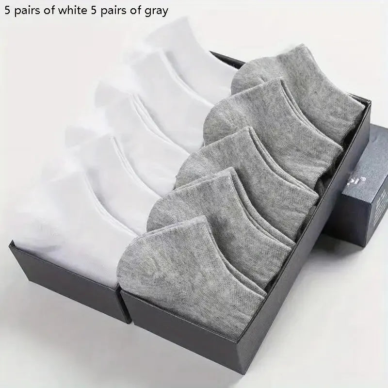 10-60 Pairs Unisex Solid Color Socks | Soft Breathable Cotton Crew Socks Bulk Pack
