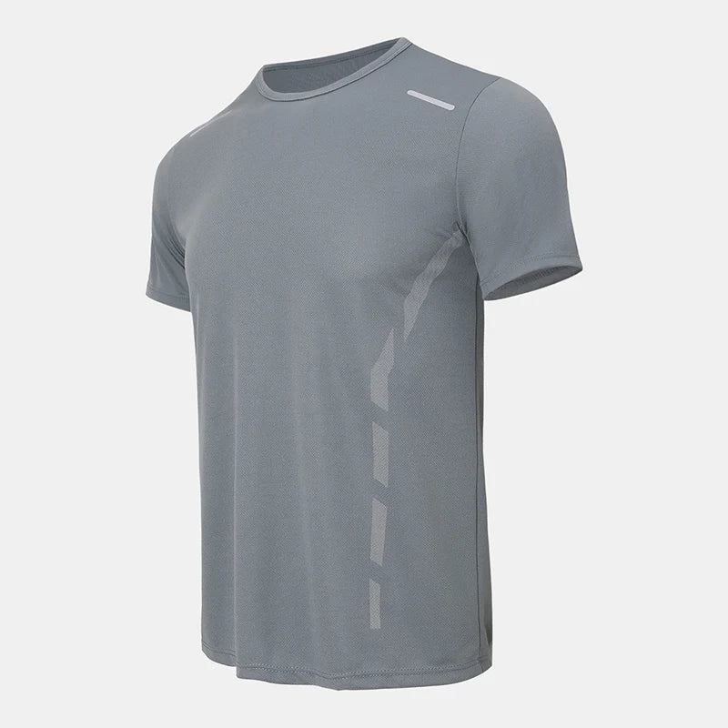 Men's Quick-Dry Short Sleeve T-Shirt – Summer Loose Fit Breathable Athletic Tee for Gym, Running & Casual Wear – 1/4 Pack