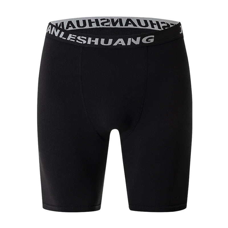 Men's Sports Long Boxer Shorts Pack – Running Basketball Training Underwear Multi-Size