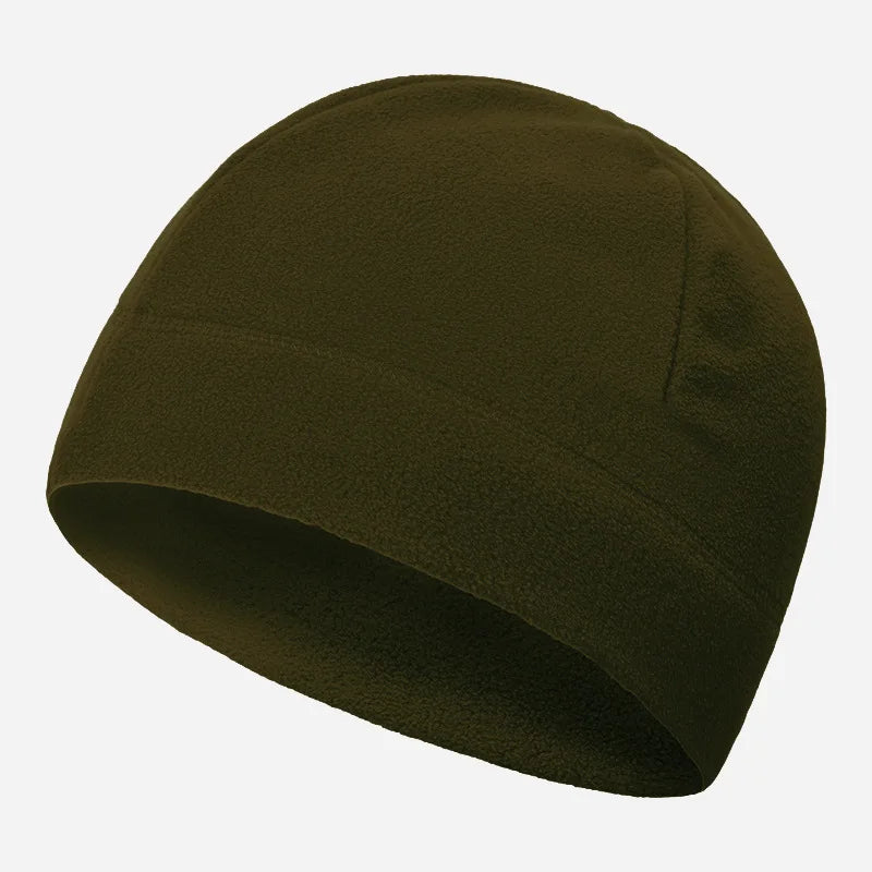 Winter Fleece Helmet Liner Beanie Men Women Thermal Cycling Ski Hiking Running