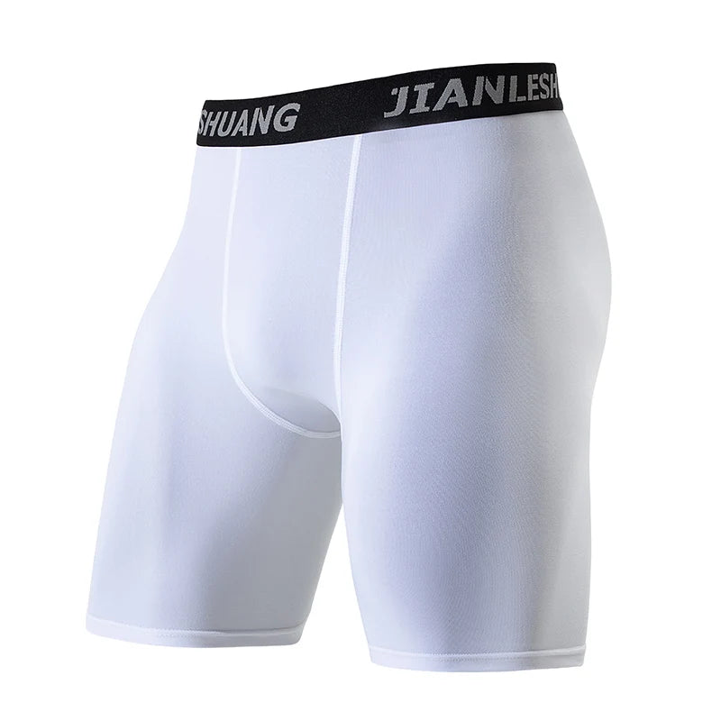 Men's Sports Long Boxer Shorts Pack – Running Basketball Training Underwear Multi-Size