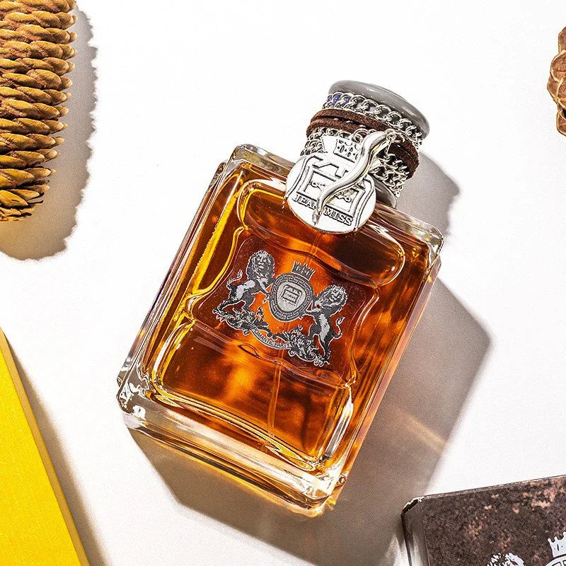 Men's Perfume 100ML Ebony Men Sandalwood Perfume Spray Flirting Pheromone Long Lasting Romance Attract Women Valentine Day Gift