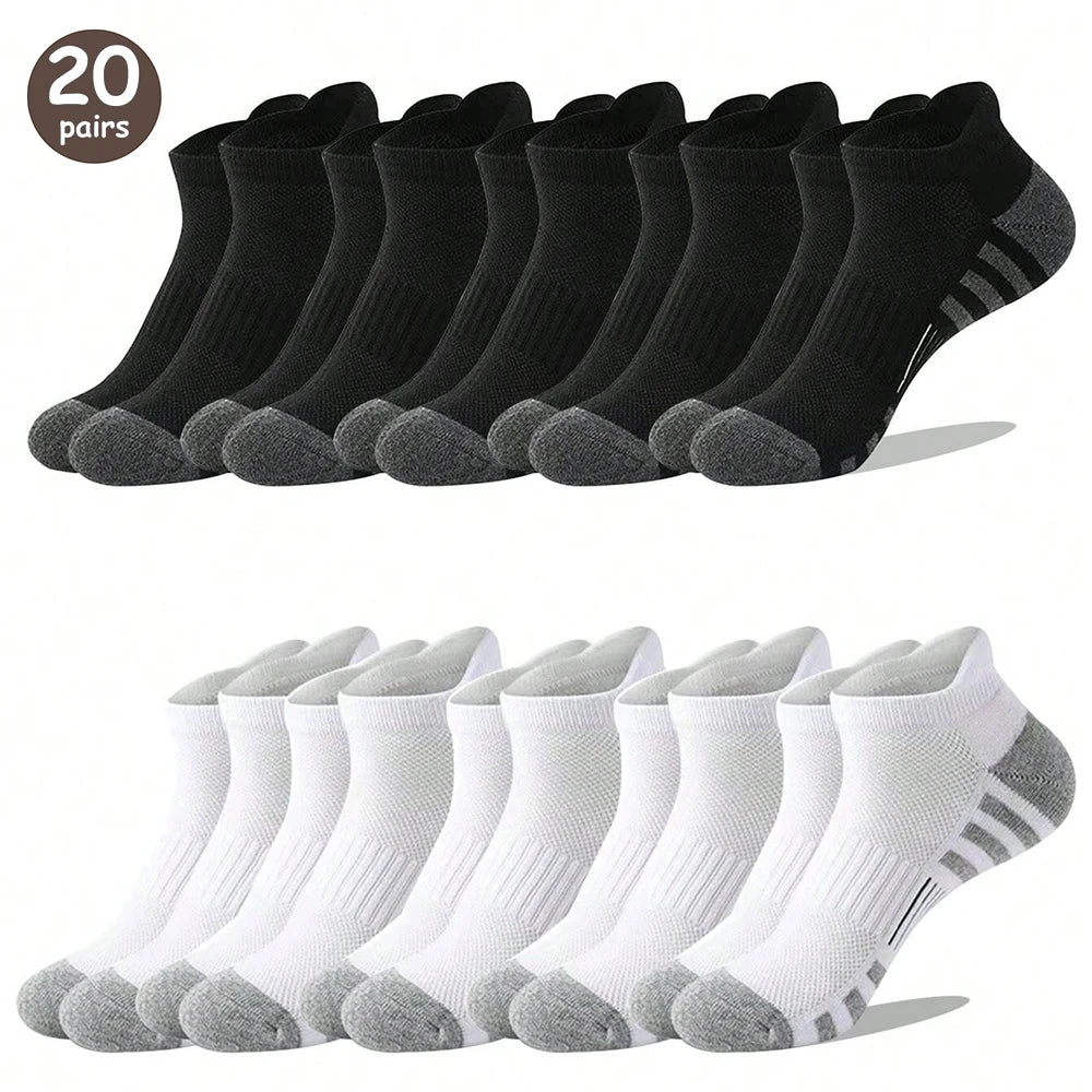 6/12 Pairs Men's Colorful Low-Cut Ankle Socks - Soft Breathable Cotton Blend Casual & Business Short Socks - Black, White & Fashion Colors
(~110 characters – perfect for Google