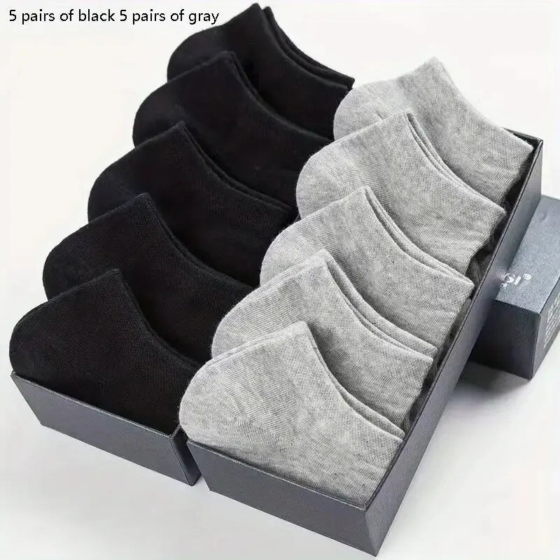 10-60 Pairs Unisex Solid Color Socks | Soft Breathable Cotton Crew Socks Bulk Pack