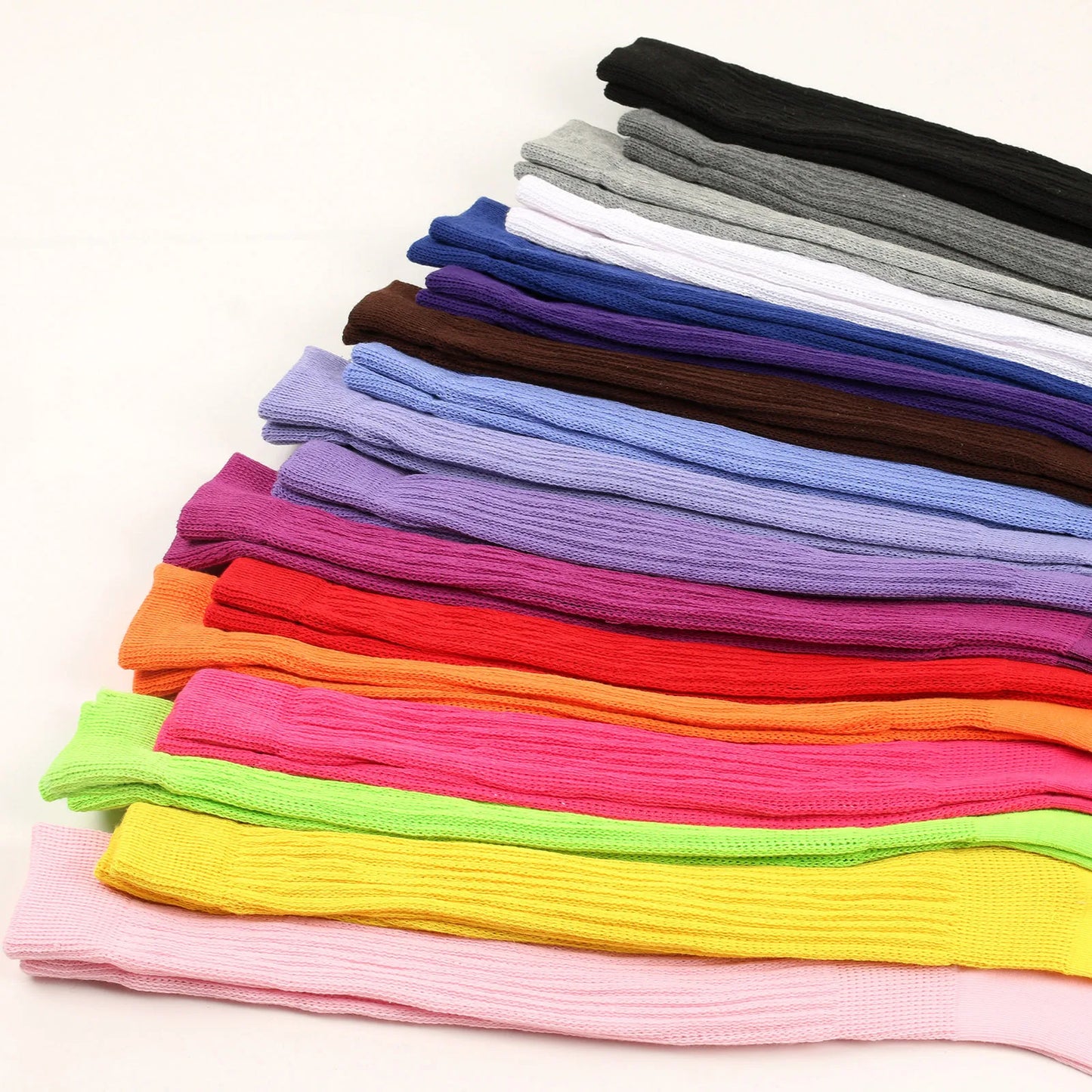 Women's Thick Thermal Knee High Slouch Socks Knit Solid Color Winter Warm Loose